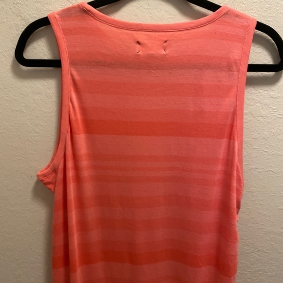 Lou & Grey Pink Striped Ruched Mini Dress - Picture 7 of 11
